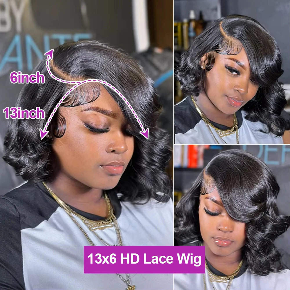 Body Wave Glueless Wear & Go HD Lace Frontal Wig