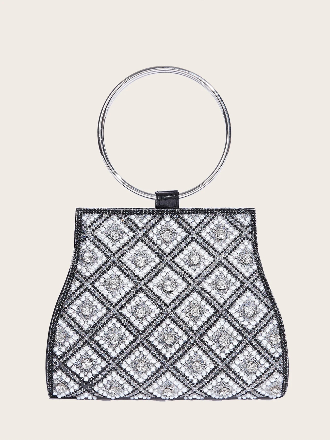 Diamond Rhinestone Evening Bag – Bridal Stone Clutch Purse