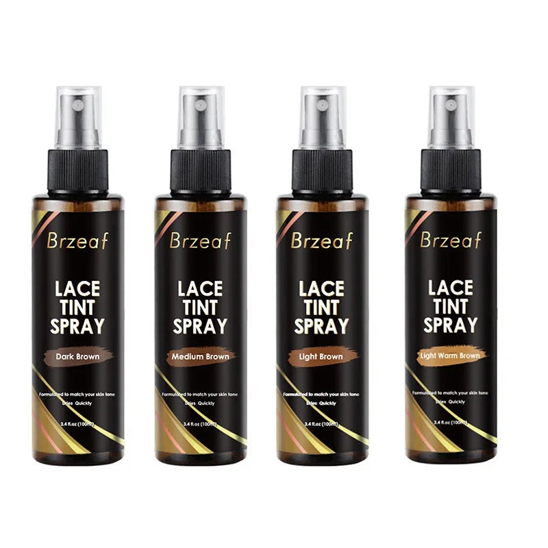 Lace Wig Styling Kit – Tint Spray, Mousse & Adhesive Collection