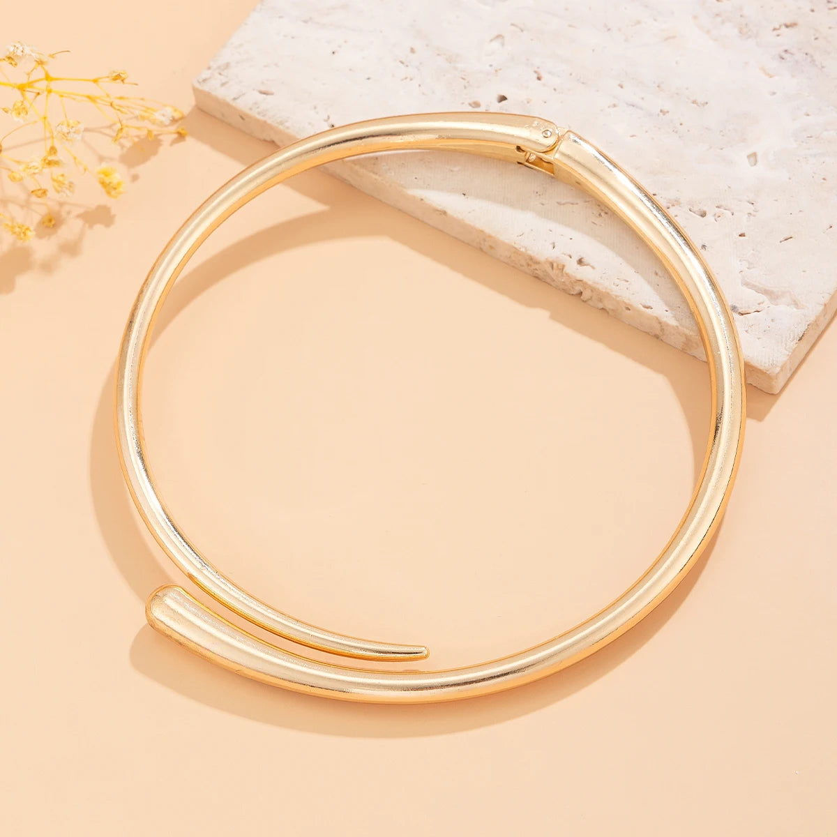 Punk Water Drop Bridal Set – Torques Choker, Cuff Bangle & Adjustable Rings