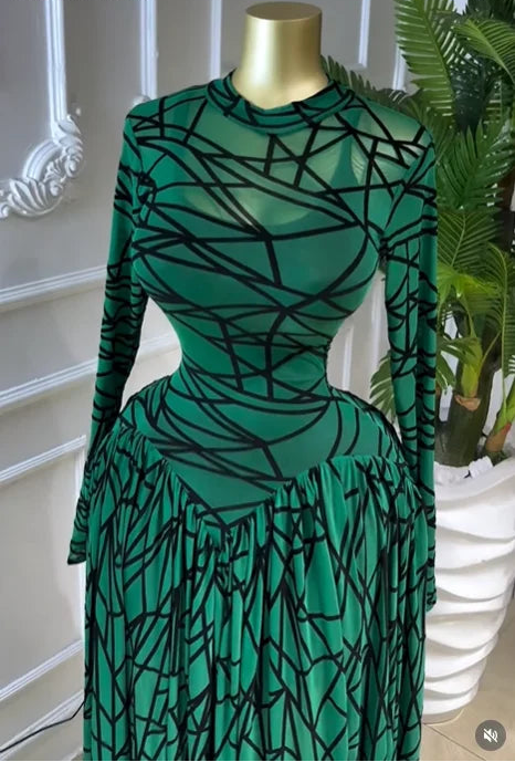 Printed Maxi Dress