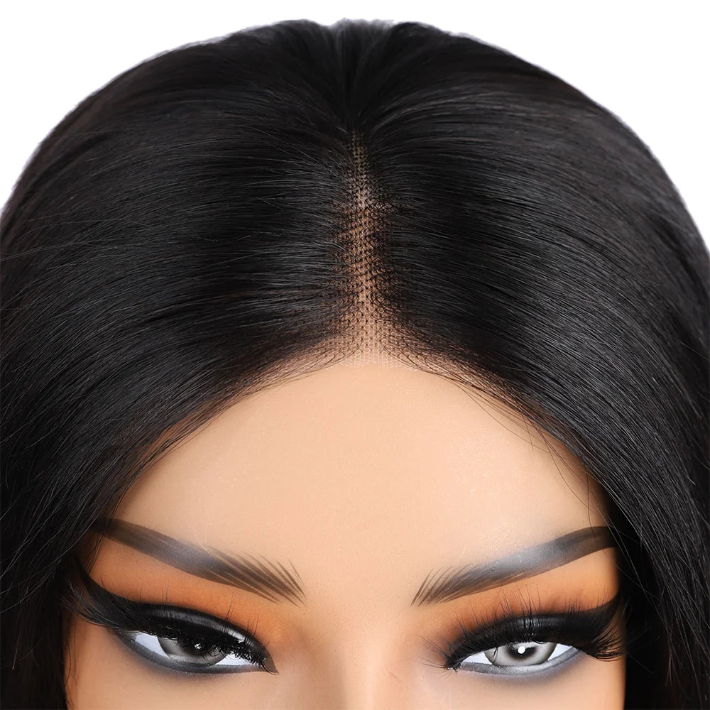 Put On & Go Glueless Straight Bob Wig - Pre Cut 150% Density
