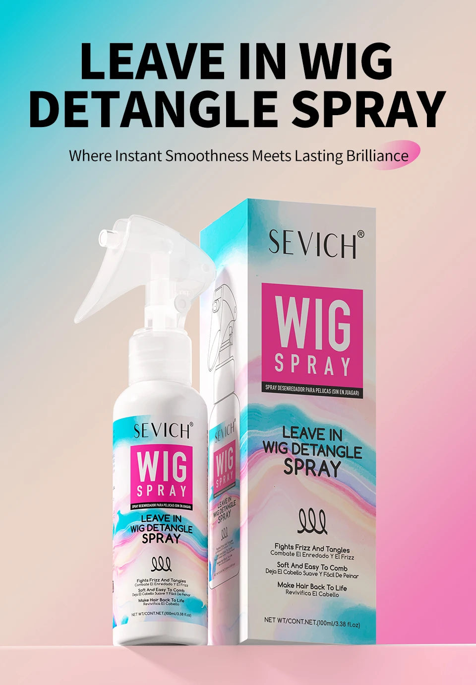 Wig Care Moisturising Spray 100ml