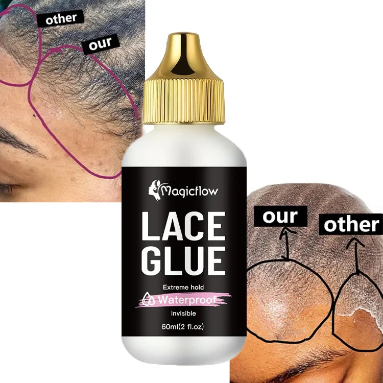 Luxe Waterproof Wig Lace Glue – Strong Hold Invisible Adhesive