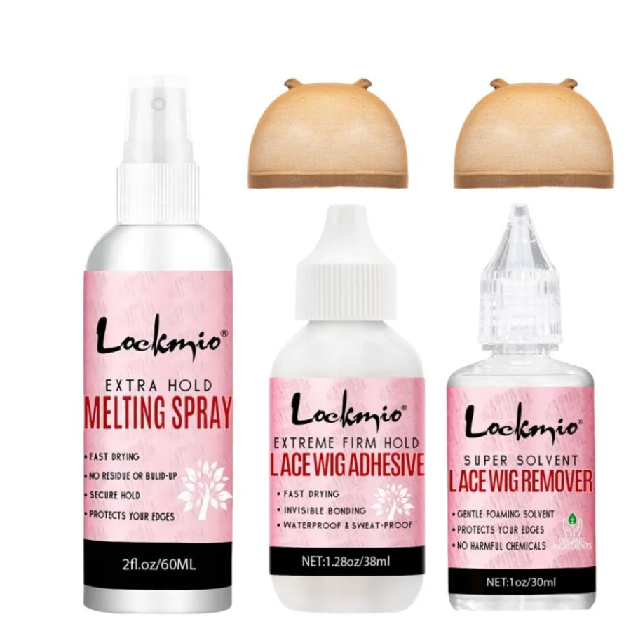 Wig Installation Kit – Melt Spray, Glue & Styling Tools