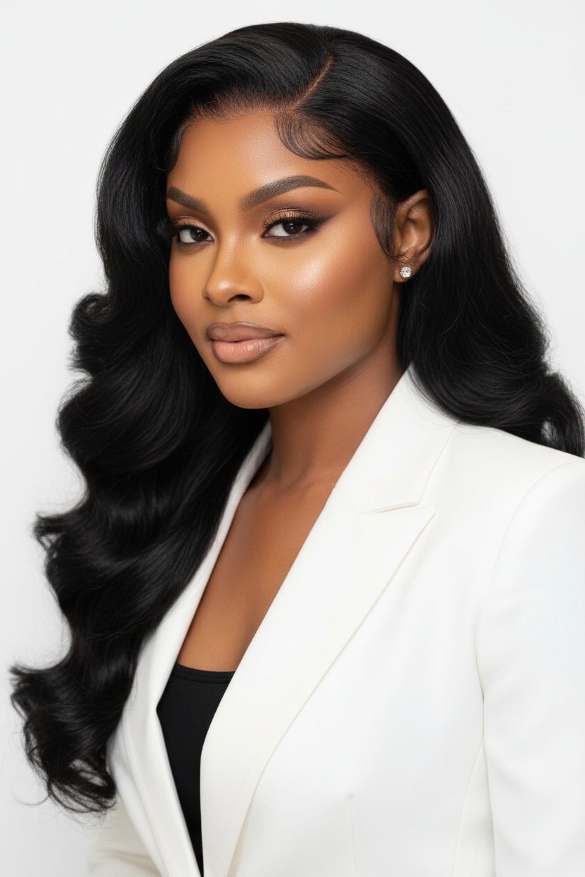 Lagos Hairline - White blazer